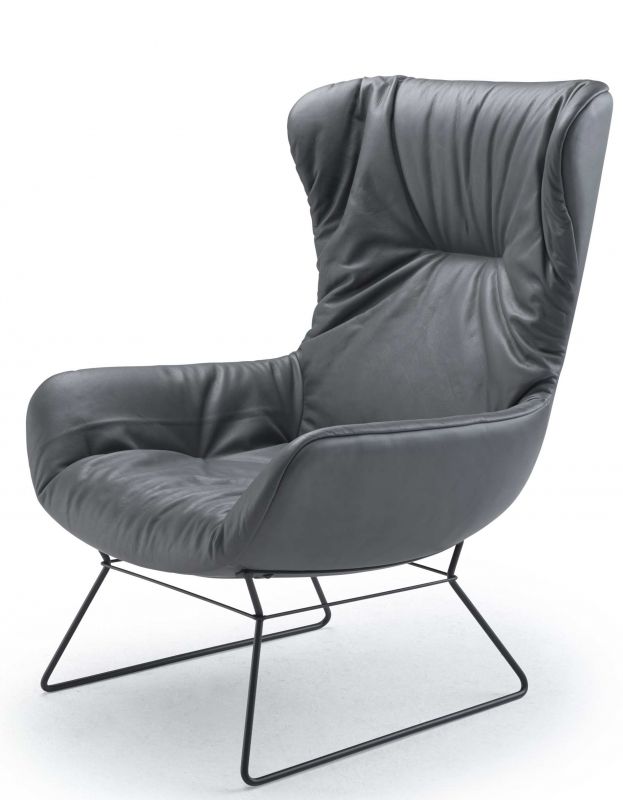 Leya wingback armchair Freifrau Manufaktur